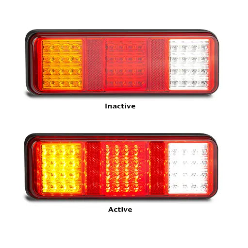 283 Series LED Autolamps Stop/Tail/Indictor & Reverse Lamp - 283ARWM - Each